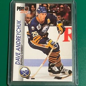 Dave Andreychuk #15 1992-93 Pro Set Hockey Trading Card